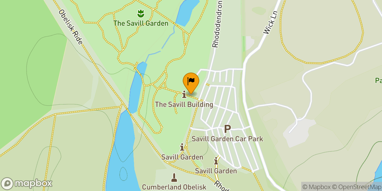 Map of Savill Gardens